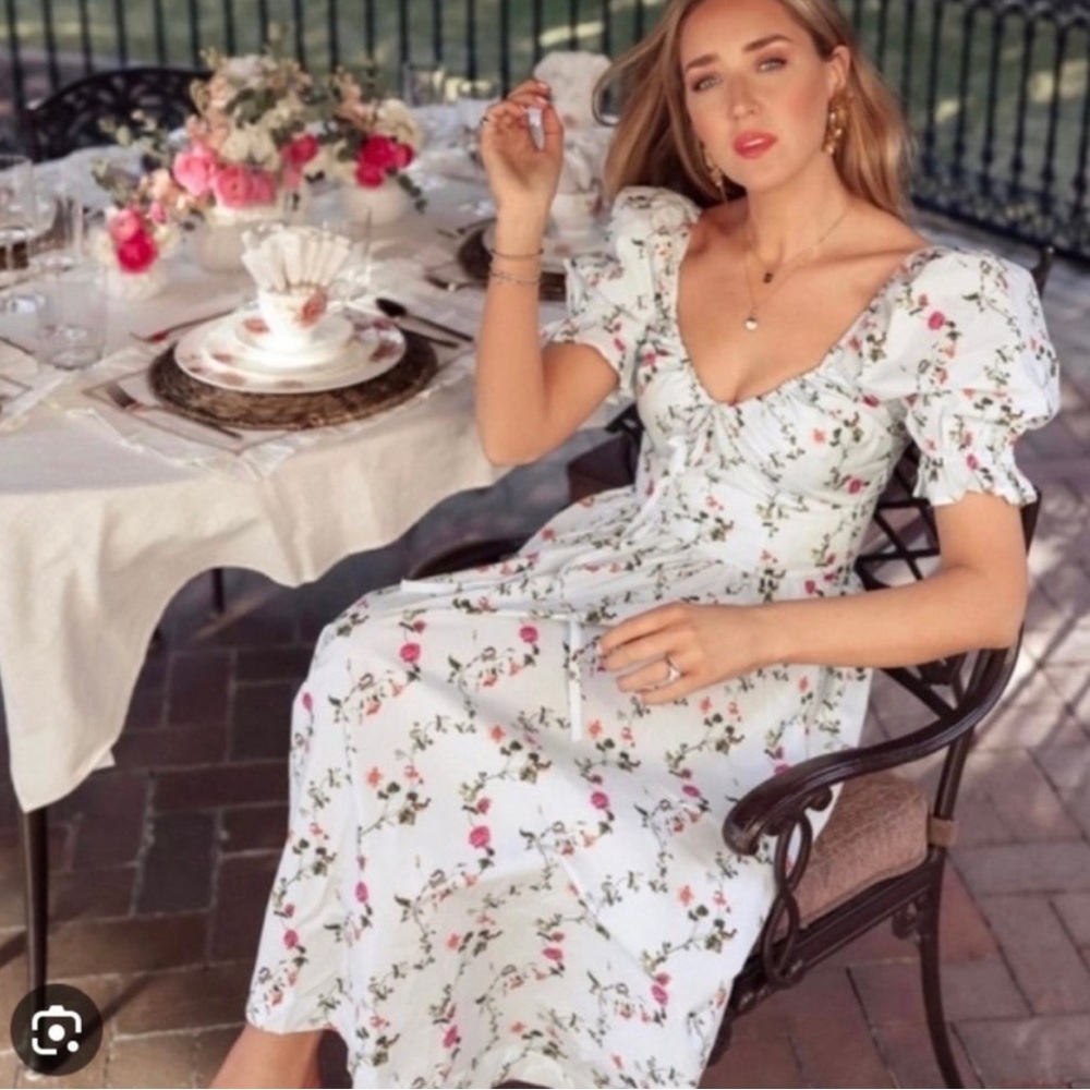 Hill house home Ophelia Nap Dress pond floral whimsical grannycore cottagecore